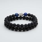 Lava Rock + Onyx Buddha Set