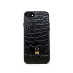 Alligator Case // Black (iPhone SE)