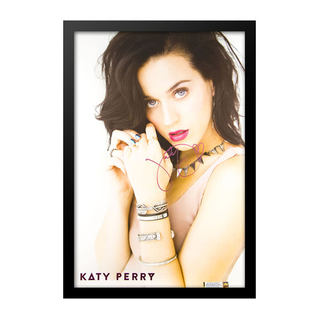 Katy Perry Signed Poster