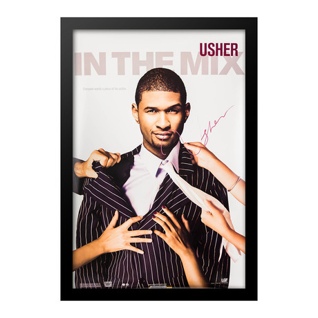 Usher Singed Poster