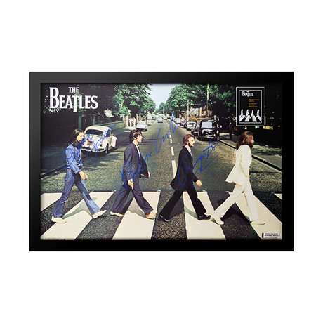 The Beatles Signed Poster