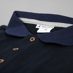 Deluxe Bamboo Polo Shirt // Pacific Blue (M)