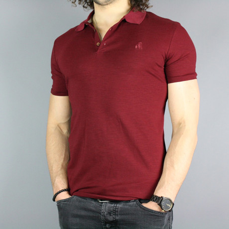 Deluxe Bamboo Polo Shirt // Oxblood (S)