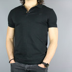 Deluxe Bamboo Polo Shirt // Black (S)