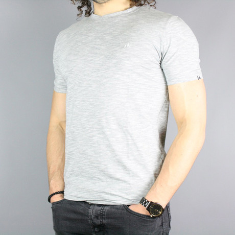 Deluxe Bamboo T-Shirt // Grey Marl (S)