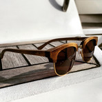 Clubmasters // Brown Bamboo