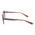 Thick Rim Navigator // Brown + Orange