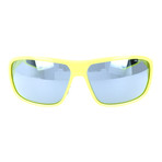 Unisex Mercurial Sunglasses // Neon Yellow + Gray Silver