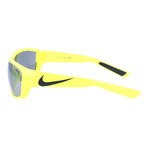 Unisex Mercurial Sunglasses // Neon Yellow + Gray Silver