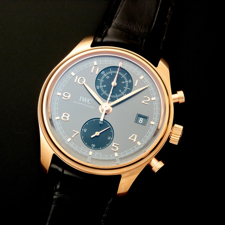 IWC Portuguese Automatic Chronograph Automatic // IW390405 // Unworn