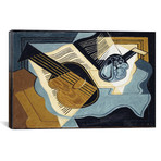 Guitar And Fruit Bowl // Juan Gris // 1921 (26"W x 18"H x .75"D)
