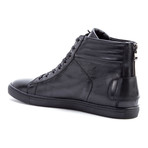 Rock Back Zip High-Top Sneaker // Black (US: 11)