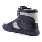 Treble High-Top Sneaker // Grey + Black (US: 12)