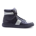 Treble High-Top Sneaker // Grey + Black (US: 10.5)