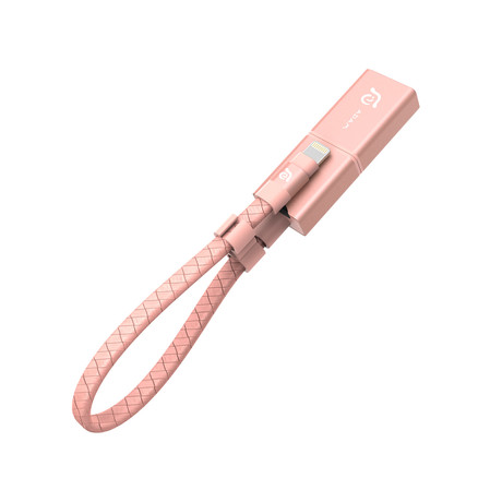 iKlips Wizard // MicroSD Card Reader // Rose Gold (Standard)