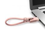 iKlips Wizard // MicroSD Card Reader // Rose Gold (Standard)