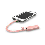 iKlips Wizard // MicroSD Card Reader // Rose Gold (Standard)