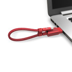 iKlips Wizard // MicroSD Card Reader // Red (Standard)