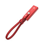iKlips Wizard // MicroSD Card Reader // Red (Standard)