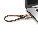 iKlips Wizard // MicroSD Card Reader // Gold (Standard)