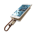 iKlips Wizard // MicroSD Card Reader // Gold (Standard)