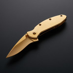 Kershaw Scallion 1620 // Golden Eagle Edition // Plain Edge