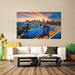 New York Skyline (59"W x 39"H x 1"D)