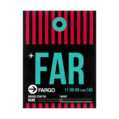 FAR Fargo Luggage Tag