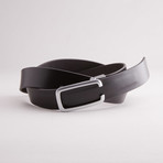 Solid Track Click Belt // Black (33" Waist)