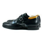 Single Monk Strap Shoe // Black (US: 9)