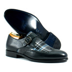 Single Monk Strap Shoe // Black (US: 6)