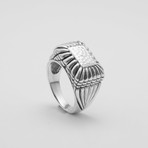 Fancy Stamp Ring (Size: 9)