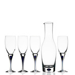 Intermezzo Blue White Wine Glass