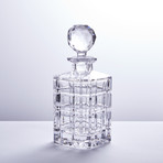 Crystal Big Squares Whiskey Decanter