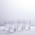 Olymp Crystal Cut Liquor Glasses // Set of 6