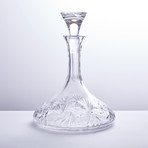 Starlet Crystal Ship Decanter