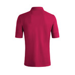 Johnby Solid Short-Sleeve Polo Shirt // Victory Red (S)