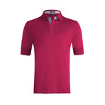 Johnby Solid Short-Sleeve Polo Shirt // Victory Red (S)