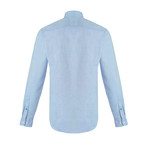 Beeston Woven Long-Sleeve Shirt // Historic Blue (L)