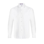 Beeston Long-Sleeve Woven Shirt // White (XL)