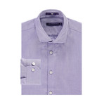 Beeston Woven Long-Sleeve Shirt // Purple (XL)