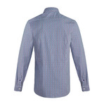 Farnhill Long-Sleeve Woven Shirt // Topaz Blue (XL)