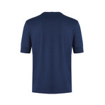 Ashby Luxury V-Neck Tee // Navy (L)