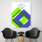 Ziggy Stardust 1973 // Purple (Paper Print: 16"W x 22"H)