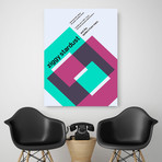 Ziggy Stardust 1973 // Green (Paper Print: 16"W x 22"H)