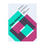 Ziggy Stardust 1973 // Green (Paper Print: 16"W x 22"H)