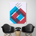 Ziggy Stardust 1973 // Blue (Paper Print: 16"W x 22"H)