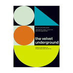 The Velvet Underground 1970 // Yellow (Paper Print: 16"W x 22"H)