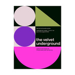 The Velvet Underground 1970 // Pink (Paper Print: 16"W x 22"H)