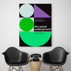 The Velvet Underground 1970 // Green (Paper Print: 16"W x 22"H)